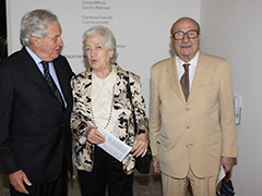 Franco Livini, Marcella Rocca y Amilcar Romeo