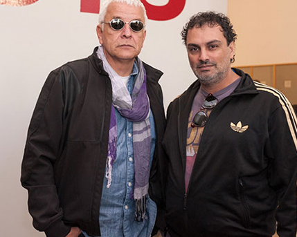 Gustavo Vázquez Ocampo y amigo