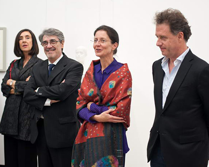 Cristina Carlisle, Aldo Herlaut, Véronique Wiesinger y Pablo Reinoso