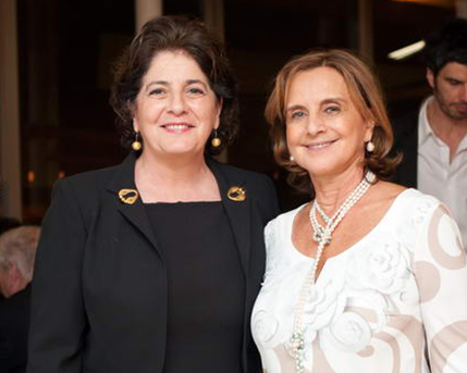 Adriana Rosenberg y Tersesa Bulgheroni