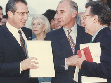 Presidente de México, Ernesto Zedillo, Amalia Fortabat, Fernando De La Rua 