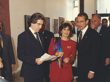 Rafael Tovar y de Teresa, Angeles Mastretta, Pres. Ernesto Zedillo