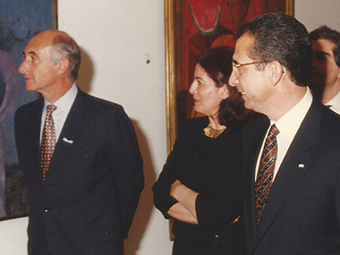 Fernando De La Rua, Adriana Rosenberg, Pres. Ernesto Zedillo
