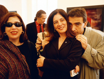 Alejandra Britos, Adriana Rosenberg y Guillermo Conte