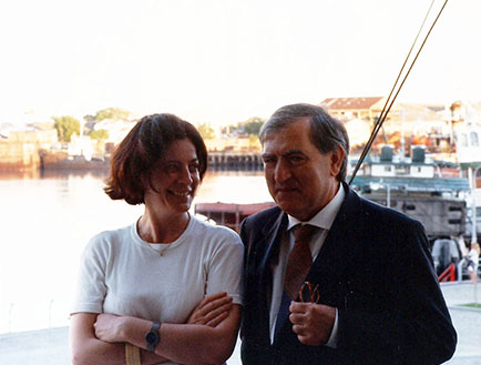 Adriana Rosenberg y Vittorio Fagonne