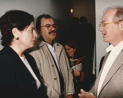 Adriana Rosenberg, Oscar Fernández, Paolo Rocca 