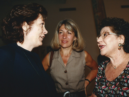 Laura Buccellato, Ana María Battistozzi, Ruth Benzacar 