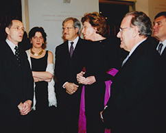 Ministro Rodriguez Giavarini, Luis Betnaza, Emb. Rosario Green