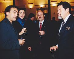 Guillermo Conte y Sra. junto a Invitados Embajada de México