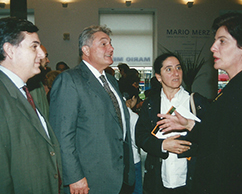 Giorgio Guglielmino, Embajador de Italia, Orly Benzacar, Adriana Rosenberg