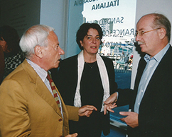 Achille Bonito Oliva, Adriana Rosenberg, Paolo Rocca