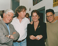Lucas Fragasso, Carlos Sáenz, Adriana Rosenberg, Renato Rita