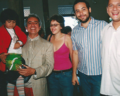 Juan José, Ana y Joaquín Cambre, Sergio Avello