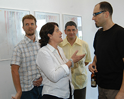 Adriana Rosenberg, Enrique Jezik, Sergio Avello, Willy Goldschmidt