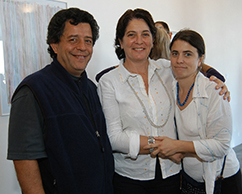 Gustavo Bruzzone, Adriana Rosenberg, Cecilia Rabossi