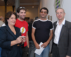 Adriana Rosenberg, Sebastián Freire, Daniel Link, Sergio Baur