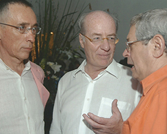 Arturo Carvajal, Paolo Rocca, Hugo Petruschansky