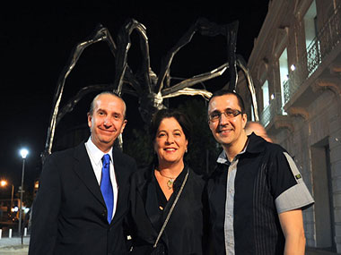 Sergio Baur, Adriana Rosenberg y Rodrigo Alonso