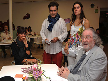 Marcelo Mortarotti (centro) y Carlos Espartaco (der.)