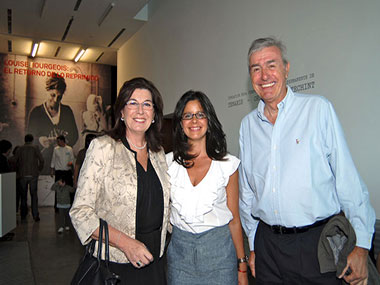 Graciela Rosenberg, Victoria Dotti y Lionel Filippi