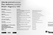 Arte de contradicciones. Pop, realismos y política. Brasil  Argentina 1960