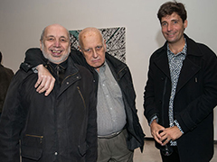Arturo Carrera, Edgardo Cozarinsky y Sebastián Freire