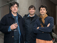 Gustavo Diéguez, Mauricio Corbalán y Pío Torroja
