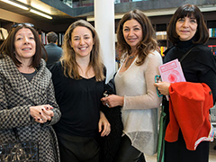 Olga Martinez, Cintia Mezza, Diana Schuffer y Silvia Rivas