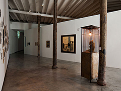 Sala 2. Obras de Marlene Dumas, Robert Kusmirowski y Michel Huisman