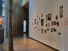 Sala 2. Obras de Marlene Dumas y Michel Huisman