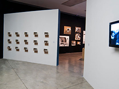 Sala 3. Obras de Michel Huisman y José Alejandro Restrepo