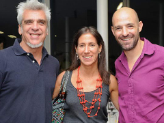 Santiago Bengolea, Melina Berkenwald y Miguel Rothschild