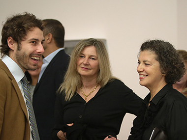 Peter Brandt, Chira Bertola y Mona Hatuom