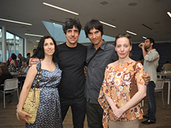 Patricia Cabrera, Gustavo Diéguez, Lucas Gilardi y Monina Bonelli