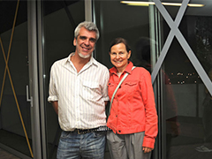 Santiago Bengolea y Mónica Giron