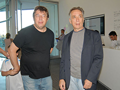 Mariano Clusellas y Arturo Carvajal