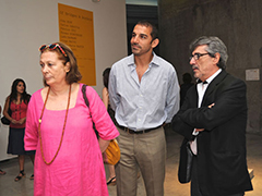 Laura Buccellato, Alberto Sendrós y Aldo Herlaut