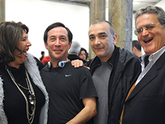 Alejandra Britos, Juan Manuel Lombardo, Guillermo Conte y José D'Espouy