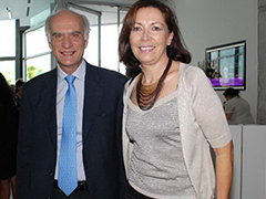 Embajador Guido La Tella y señora