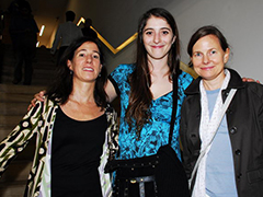 Melina Berkenwald, Aimé Iglesias y Mónica Girón