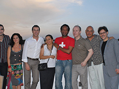Embajador y artistas de República Dominicana