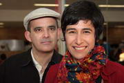 Julio Sánchez y Mariela Scafati