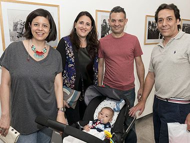 Victoria Dotti, Elizabeth Torres, Adrian Garry y Federico Alonso