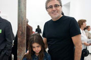 Claudio Villarruel y su hija