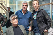 Alberto Goldenstein, Santiago Bengolea y Gian Paolo Minelli