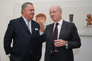 Sr. Embajador de México Francisco del Río y Paolo Rocca