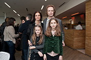 Guillermo Goldschmidt y familia