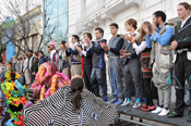 Futurist fashion show