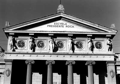 Arquitecto Carlos Morra. Escuela Roca