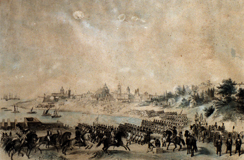 Fernando Brambila. Ataque por los ingleses a Buenos Aires